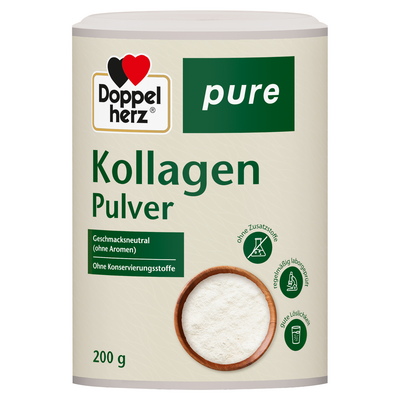 DOPPELHERZ Kollagenpulver pure