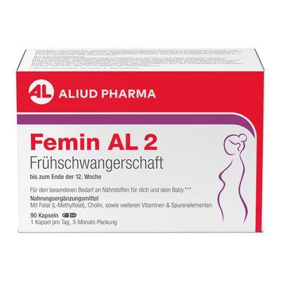 FEMIN AL 2 Frühschwangerschaft Hartkapseln