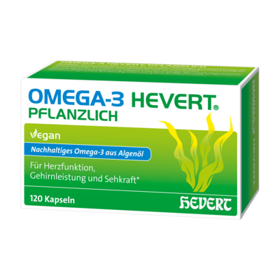 OMEGA-3 HEVERT pflanzlich Weichkapseln