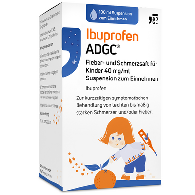 IBUPROFEN ADGC Fieber u.Schmerzsaft Kinder 40mg/ml