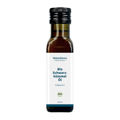 BIO SCHWARZKÜMMELÖL kaltgepresst vegan