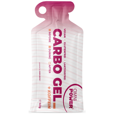 OMNI POWER CARBO GEL neutral mit Koffein