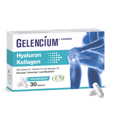 GELENCIUM Hyaluron Kollagen hochdos.Vitamin C Kps.