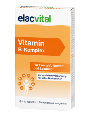ELACVITAL Vitamin B-Komplex Filmtabletten