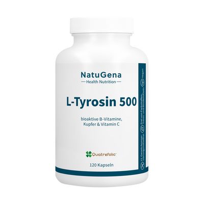 L-TYROSIN 500 B-Komplex+Kupfer+Vitamin C Kapseln