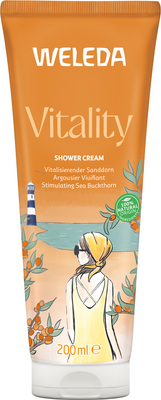 WELEDA Vitality Shower Cream Sanddorn