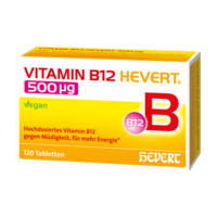 VITAMIN B12 HEVERT 500 µg Tabletten