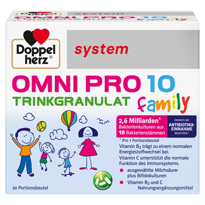 DOPPELHERZ Omni Pro 10 family system Trinkgranulat