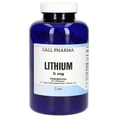 LITHIUM 5 mg GPH Kapseln