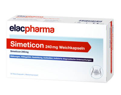 ELACPHARMA Simeticon 240 mg Weichkapseln