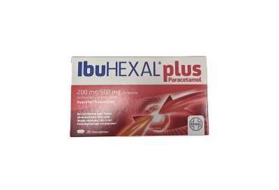 IBUHEXAL plus Paracetamol 200 mg/500 mg Filmtabl.