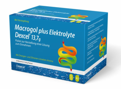 MACROGOL plus Elektrolyte Dexcel 13,7 g PLE