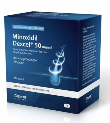 MINOXIDIL Dexcel 50 mg/ml Spray z.Anw.a.d.Kopfhaut