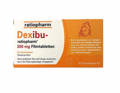 DEXIBU-ratiopharm 200 mg Filmtabletten