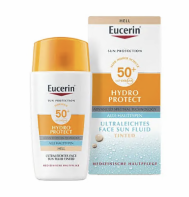 EUCERIN Sun Fluid Hydro Protect Face hell LSF 50+