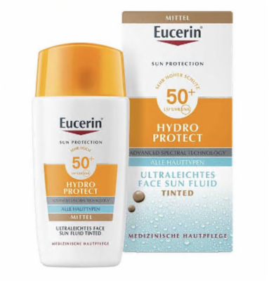 EUCERIN Sun Fluid Hydro Protect Face mittel LSF50+