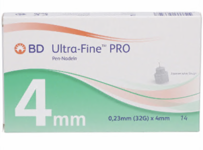 ULTRA-FINE PRO Pen-Nadeln 4 mm