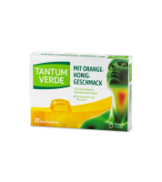 TANTUM VERDE 3 mg Lutschtabl.m.Orange-Honiggeschm.