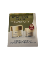 EUCERIN Anti-Age Elasticity+Filler Tagescreme AKTUELL ALS WEIHNACHTSSET NUR SOLANGE DER VORRAT REICHT + 20ml Hyaluron-Filler + Elasticity Nachtpflege GRATIS