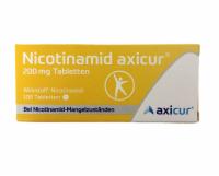 NICOTINAMID axicur 200 mg Tabletten