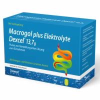 MACROGOL plus Elektrolyte Dexcel 13,7 g PLE