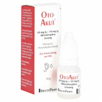 OTOAKUT 50 mg/g + 10 mg/g Ohrentropfen Lösung